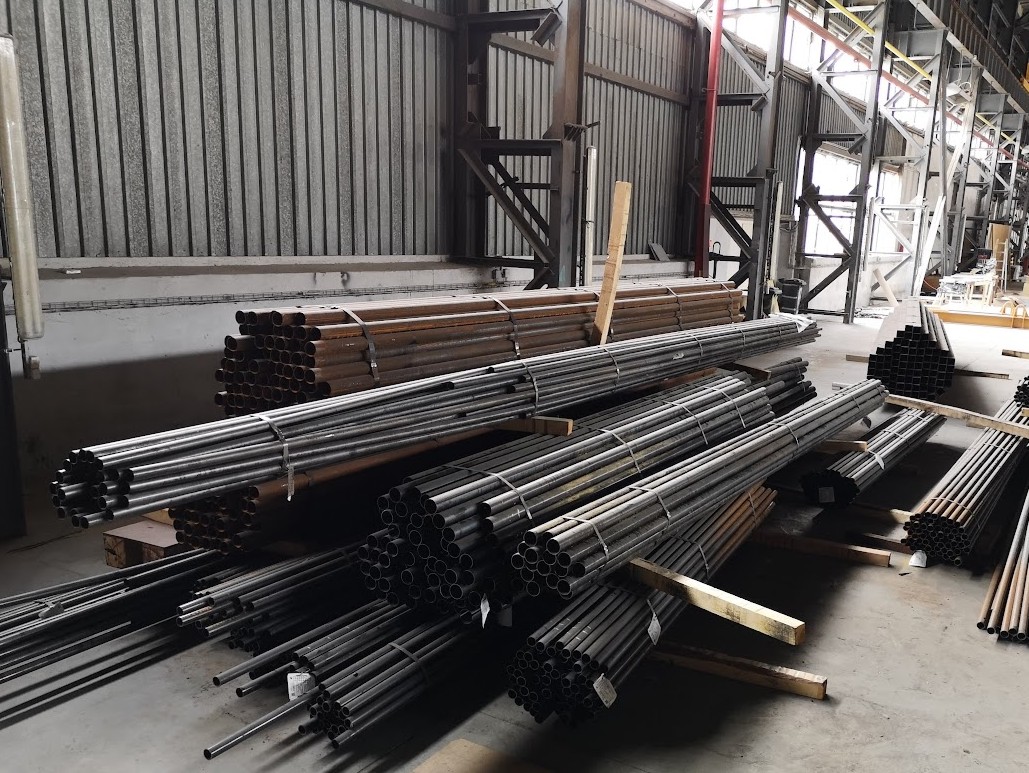 Magazyn – rury i pręty